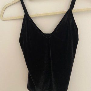 Brandy Melville Velvet Black Cami